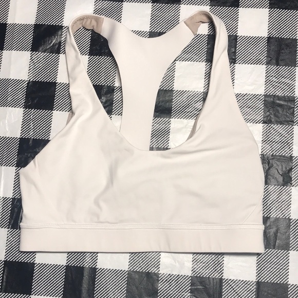 lululemon athletica Other - Lululemon White Sport Bra size 4